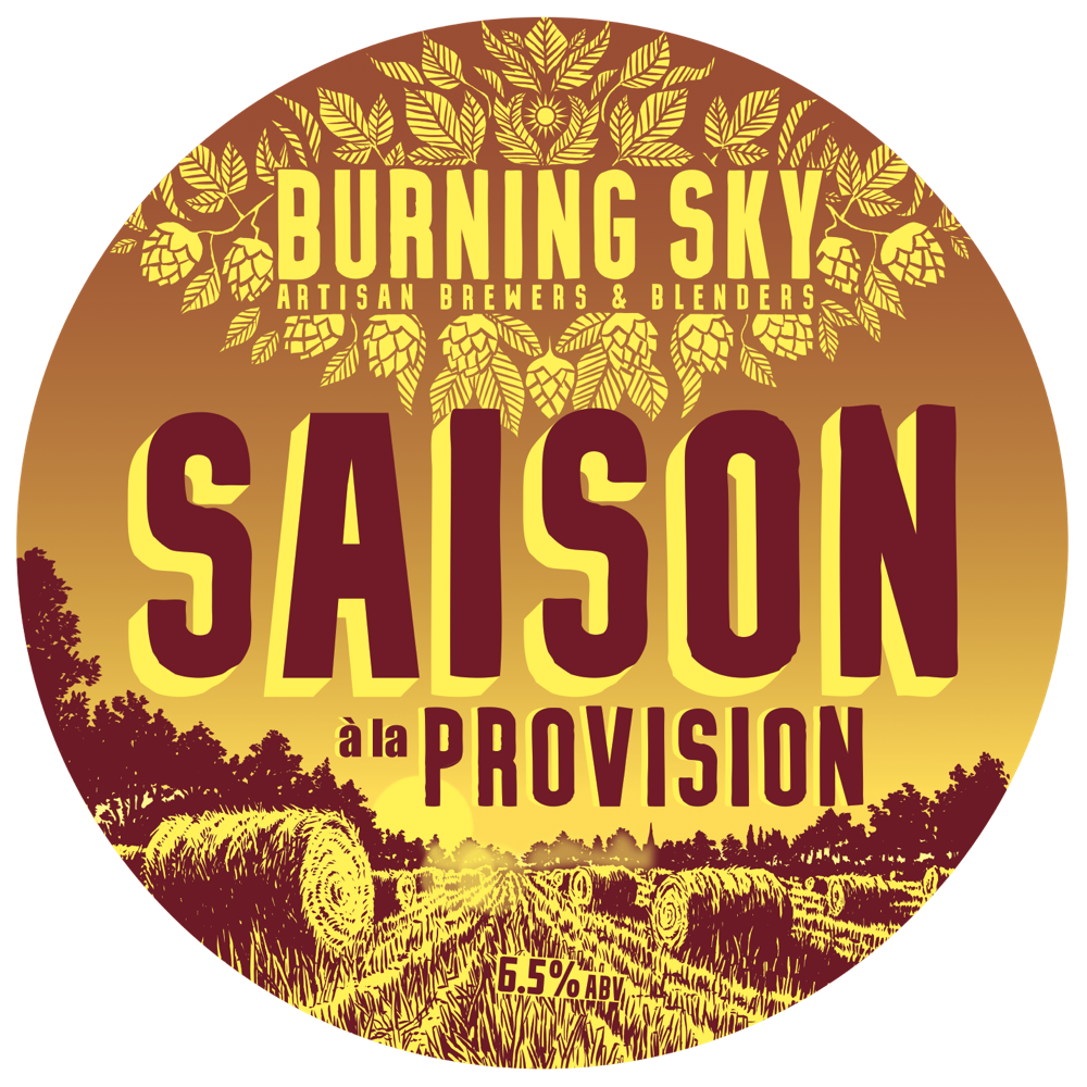 Burning Sky Saison à la Provision | Shelton Brothers