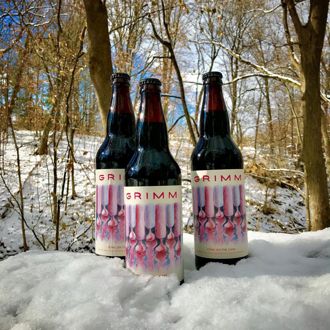 Эль айс. Grimm artisanal ales лого. Ковен пиво Grim and Frostbitten.